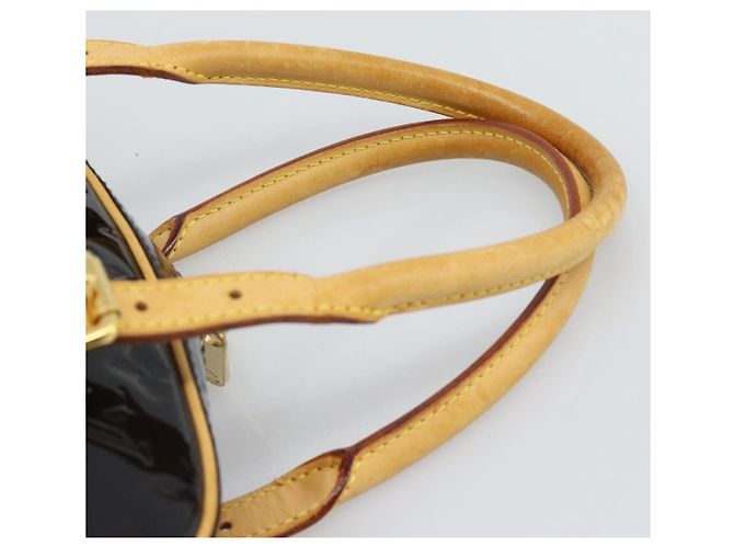 LOUIS VUITTON Borsa Monogram Vernis Summit Drive Amarante M93516 Auth ka5469 Bordò - vista 8