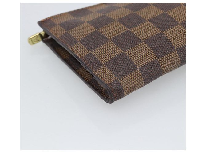 LOUIS VUITTON Damier Ebene Marais Pouch LV Auth 192443 - vista 14