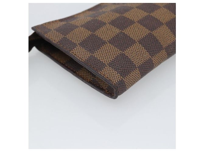 LOUIS VUITTON Damier Ebene Marais Pouch LV Auth 192443 - vista 16