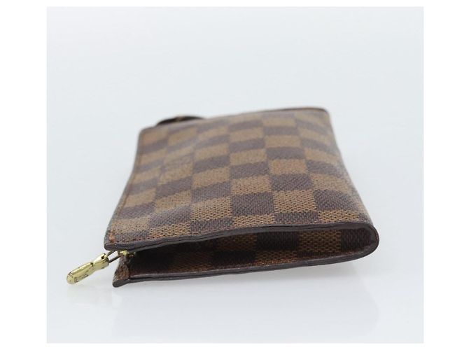 LOUIS VUITTON Damier Ebene Marais Pouch LV Auth 192443 - vista 3