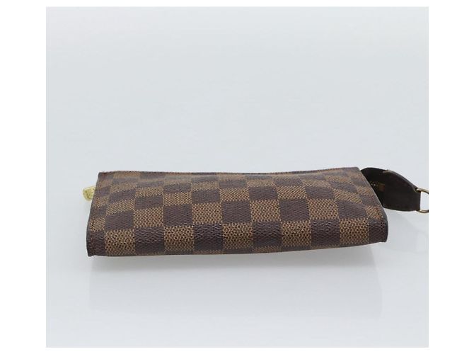 LOUIS VUITTON Damier Ebene Marais Pouch LV Auth 192443 - vista 6