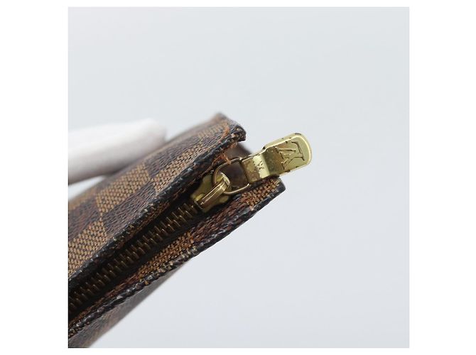 LOUIS VUITTON Damier Ebene Marais Pouch LV Auth 192443 - vista 8