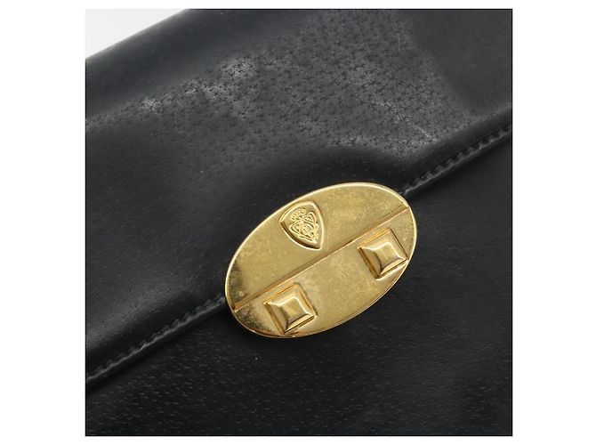 Borsa a Spalla GUCCI in Pelle Nera e Oro Auth BA14193 Nero D'oro - vista 14