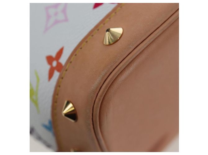Borsa LOUIS VUITTON Multicolor Alma GM Bianca M40441 LV Auth 192463SAV Bianco - vista 11