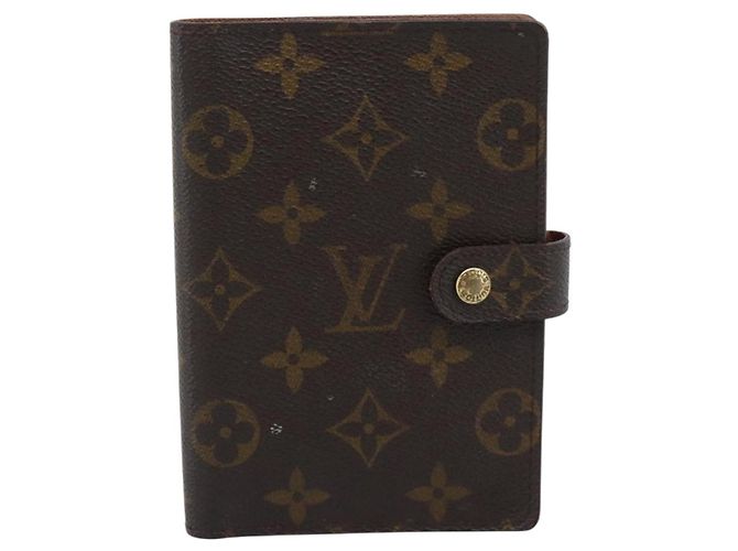 LOUIS VUITTON Monogram Agenda PM Day Planner Cover R20005 LV Auth 193795 Monograma - vista 2