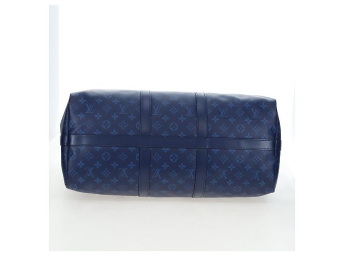 LOUIS VUITTON Monogram Split Keepall Bandouliere 50 Bag M43861 LV Auth 191722SM Monogramma - vista 14
