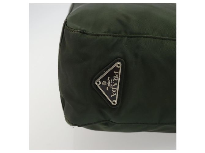 Borsa Tote PRADA Nylon Khaki Auth ar14056 Cachi - vista 14