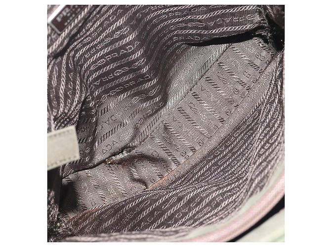 Borsa Tote PRADA Nylon Khaki Auth ar14056 Cachi - vista 16