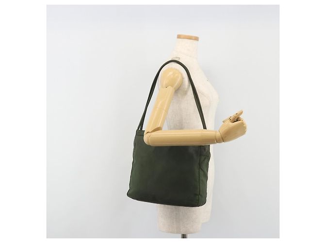 Borsa Tote PRADA Nylon Khaki Auth ar14056 Cachi - vista 26