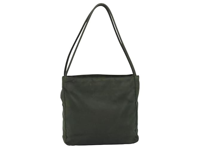 Borsa Tote PRADA Nylon Khaki Auth ar14056 Cachi - vista 3