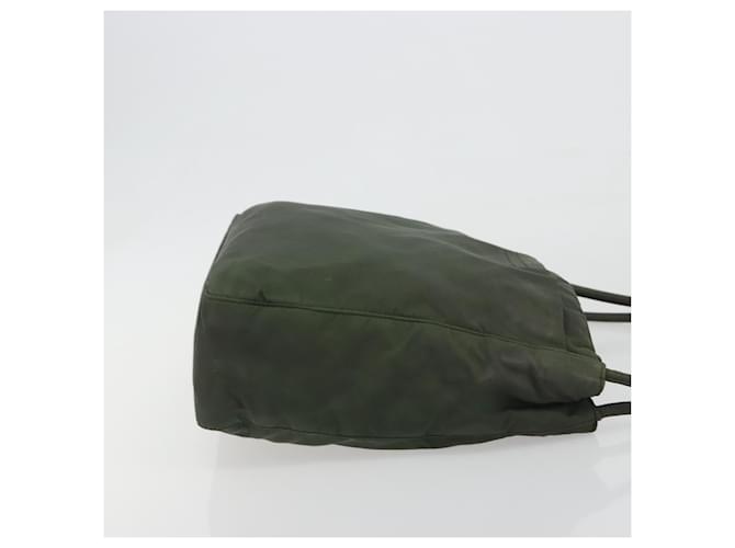 Borsa Tote PRADA Nylon Khaki Auth ar14056 Cachi - vista 4