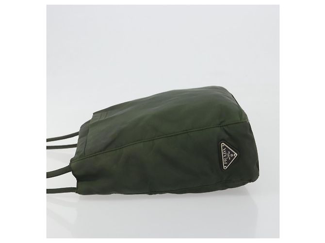 Borsa Tote PRADA Nylon Khaki Auth ar14056 Cachi - vista 5