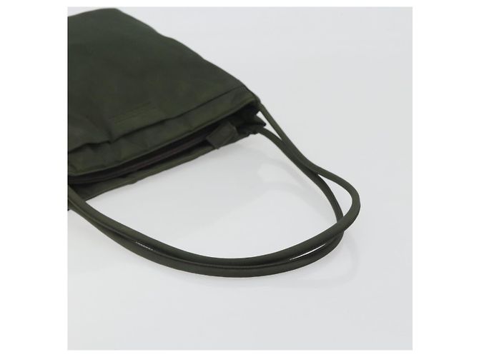 Borsa Tote PRADA Nylon Khaki Auth ar14056 Cachi - vista 7
