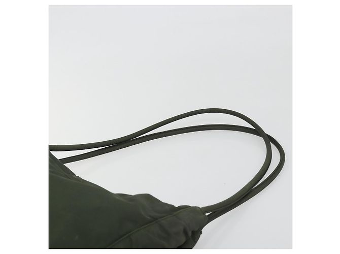Borsa Tote PRADA Nylon Khaki Auth ar14056 Cachi - vista 8