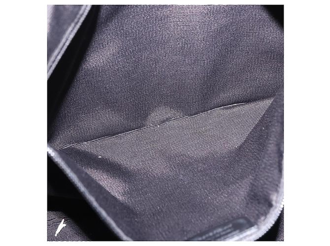 Borsa Salvatore Ferragamo in vernice nero e argento Auth ka5460 Schwarz Silber - Ansicht 21