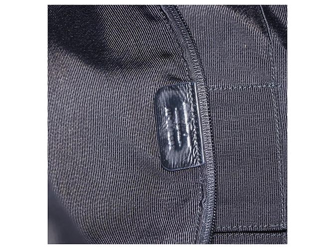Borsa Salvatore Ferragamo in vernice nero e argento Auth ka5460 Schwarz Silber - Ansicht 22