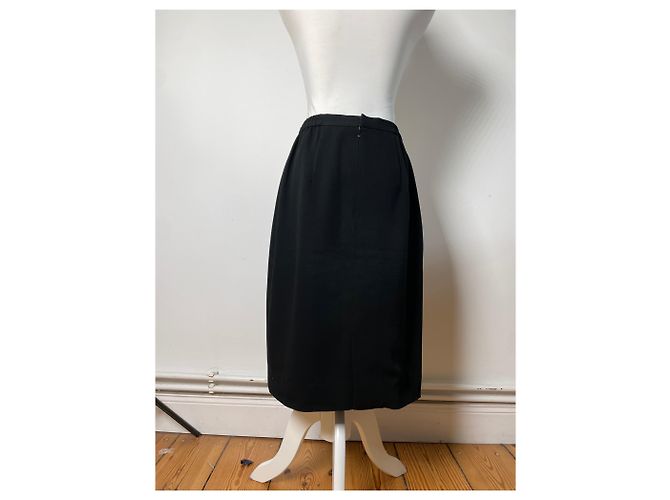 Chloé Vintage Chloe Plisquierock Schwarz L - Ansicht 12