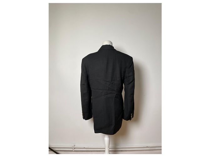 Vintage Dior Wool Blend Blazer Black S - view 3