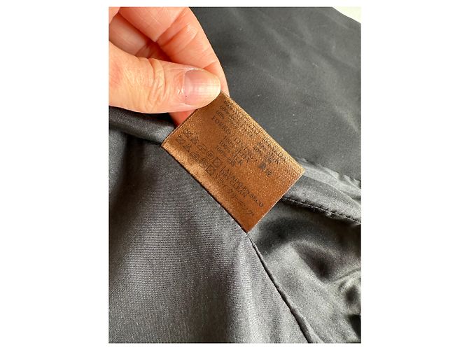 Blazer vintage Loewe in misto seta nero S - vista 11
