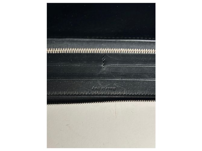 Edge Céline Vintage Celine Grained Leather Wallet Pink Silver - view 5