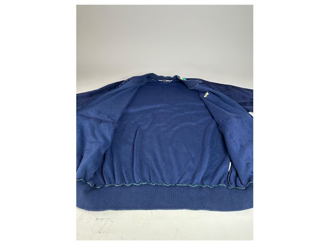 Giacca in velluto di cotone vintage Dior da uomo Blu navy Giallo Verde L - vista 5