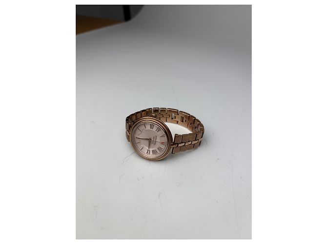 Vintage Givenchy Armbanduhr aus Edelstahl Roségold Pink - Ansicht 3