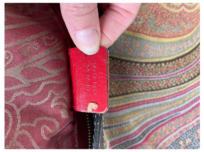Vintage Etro gemusterte Textilschultertasche Tan Rust Magenta Kamel - Ansicht 6