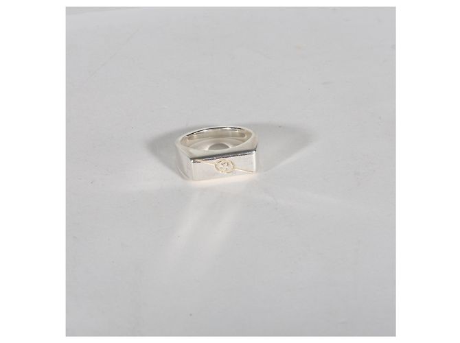 Anello Trademark in argento sterling Gucci - vista 4
