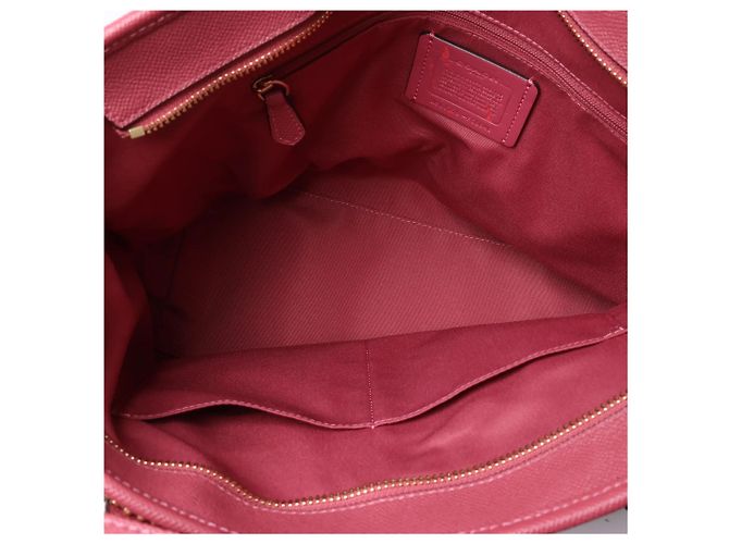 Borsa a tracolla Coach City in pelle rosa - vista 12