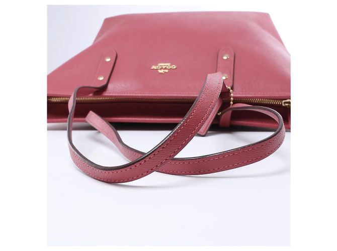 Borsa a tracolla Coach City in pelle rosa - vista 7