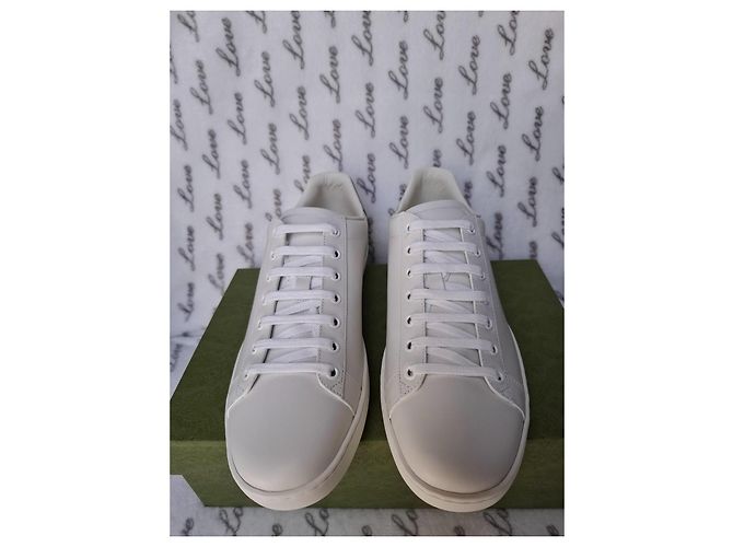 Gucci Ace Sneaker Weiß Leder - Ansicht 3