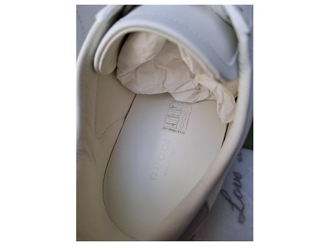 Gucci Ace Sneaker Weiß Leder - Ansicht 6