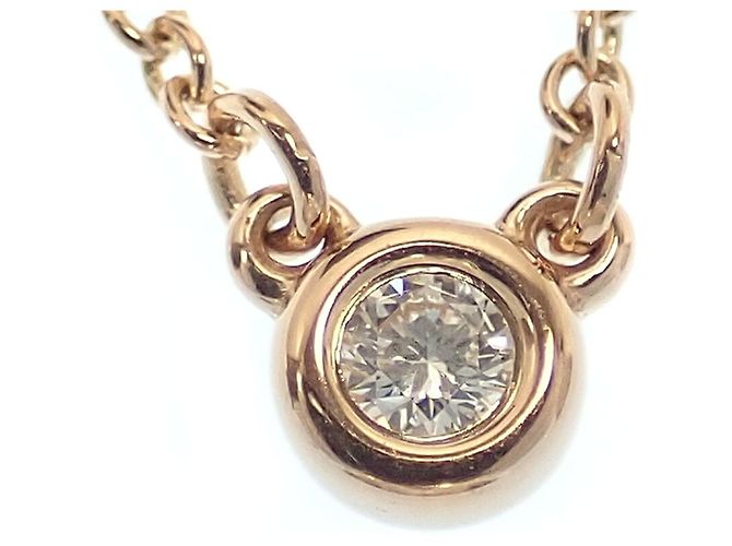 Collana Tiffany & Co. By the Yard in oro rosa 18K - vista 2