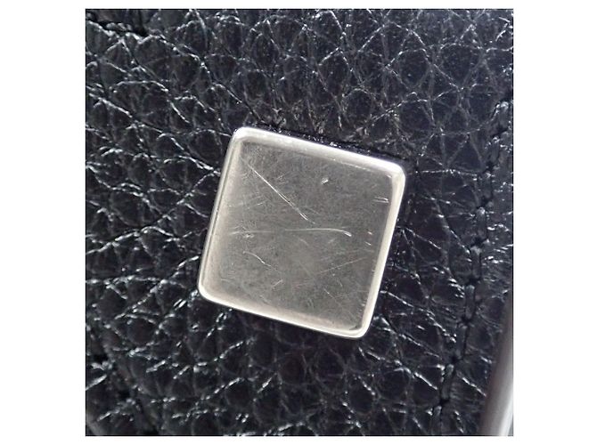 Céline Borsa Celine Luggage Micro Shopper Nero - vista 6