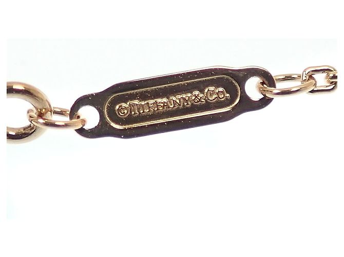 Collana T Smile di Tiffany & Co. in oro rosa 18K - vista 8