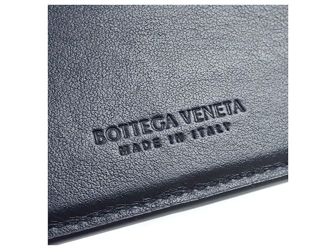 Portafoglio bi-fold da uomo Bottega Veneta Nero - vista 10