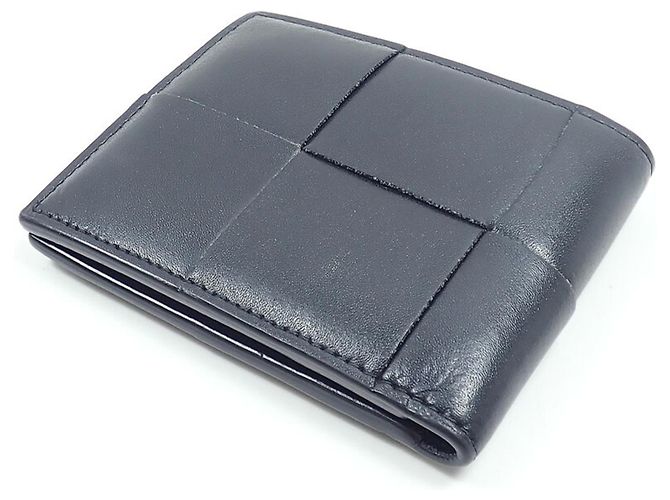 Portafoglio bi-fold da uomo Bottega Veneta Nero - vista 2