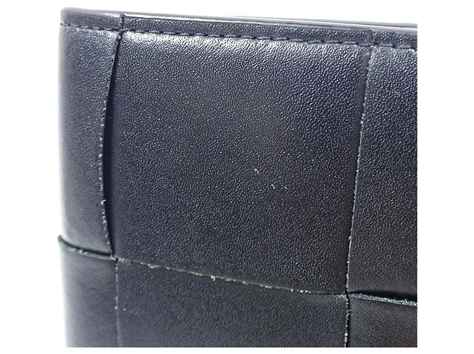 Portafoglio bi-fold da uomo Bottega Veneta Nero - vista 3