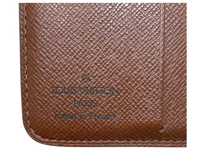 Cartera Bi-fold Louis Vuitton en Monogram marrón Castaño Monograma - vista 5