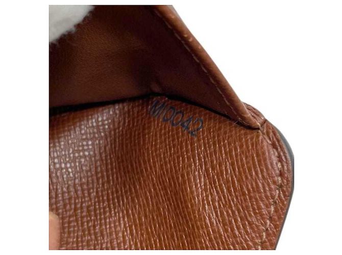 Cartera Bi-fold Louis Vuitton en Monogram marrón Castaño Monograma - vista 6