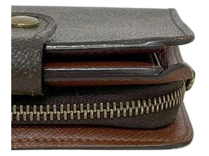 Cartera Bi-fold Louis Vuitton en Monogram marrón Castaño Monograma - vista 8