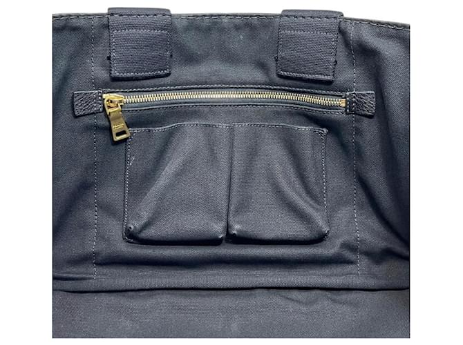 Borsa Tote Prada Canapa Nero - vista 5