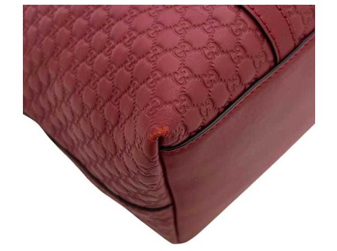 Borsa Tote Gucci in pelle rossa Rosso - vista 4