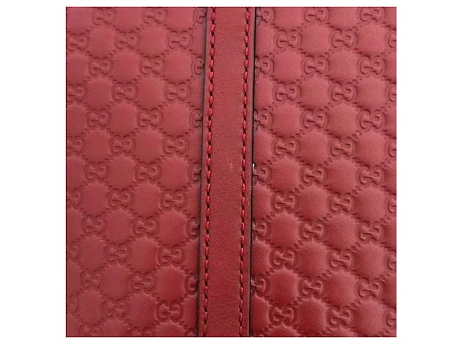 Borsa Tote Gucci in pelle rossa Rosso - vista 6