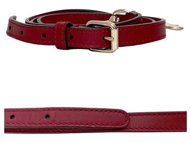 Borsa Tote Gucci in pelle rossa Rosso - vista 8