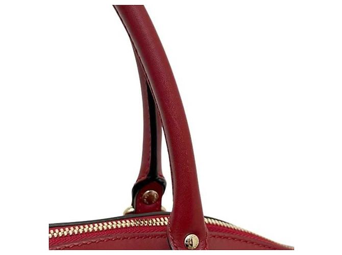 Borsa Tote Gucci in pelle rossa Rosso - vista 9
