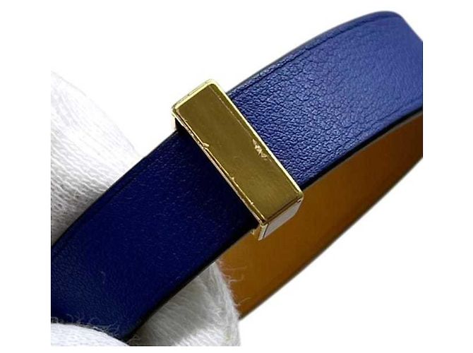 Hermès Bracciale charm Mini Dog Hermes Blu navy - vista 10
