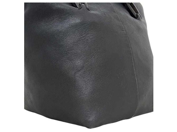 Borsa in pelle nappa Loewe Nero - vista 5