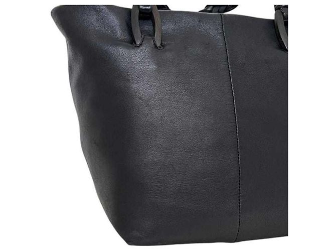 Borsa in pelle nappa Loewe Nero - vista 6