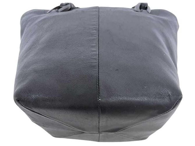 Borsa in pelle nappa Loewe Nero - vista 7